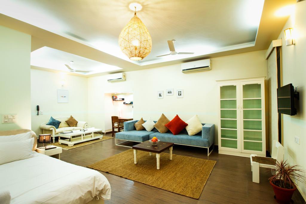Anara Service Apartments - Greater Kailash Part II 뉴델리 외부 사진